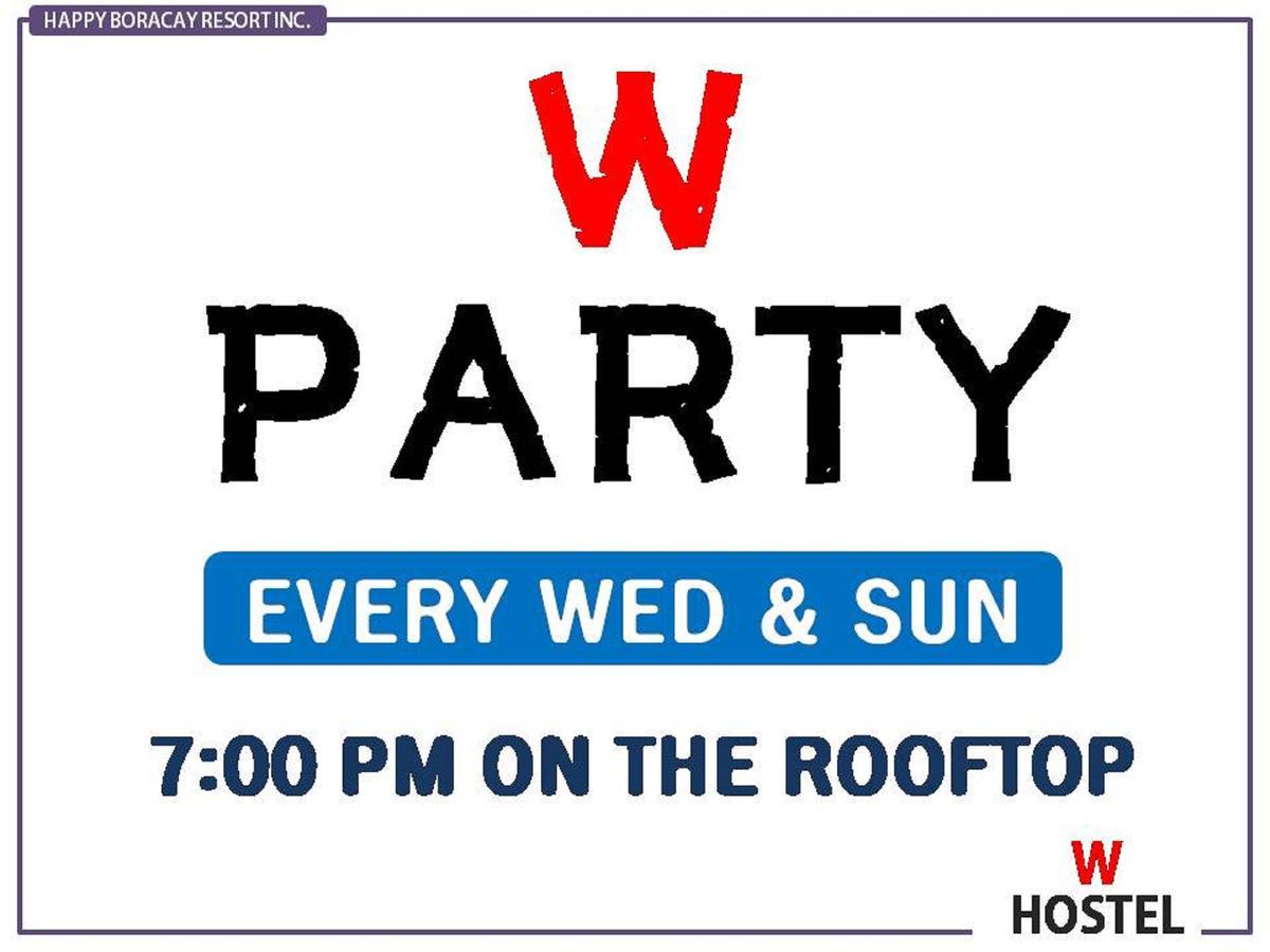 W Hostel Boracay Boracay Island Exterior foto